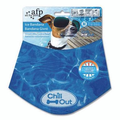 All For Paws Chill Out Ice Bandana Medium | Luxury Home Accessories | Heulog Glow