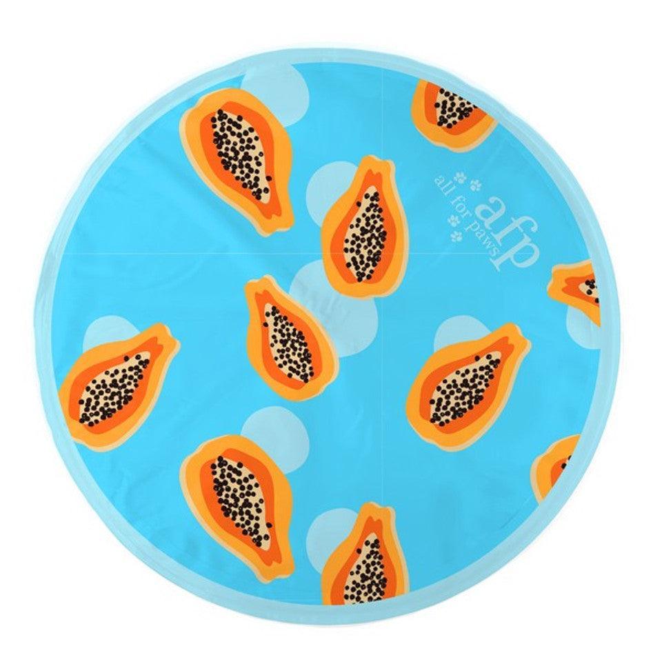 All For Paws Chill Out Papaya Cooling Mat | Luxury Home Accessories | Heulog Glow