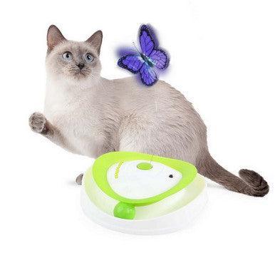 All For Paws Interactives - Roll Around Flutter Bug | Luxury Home Accessories | Heulog Glow