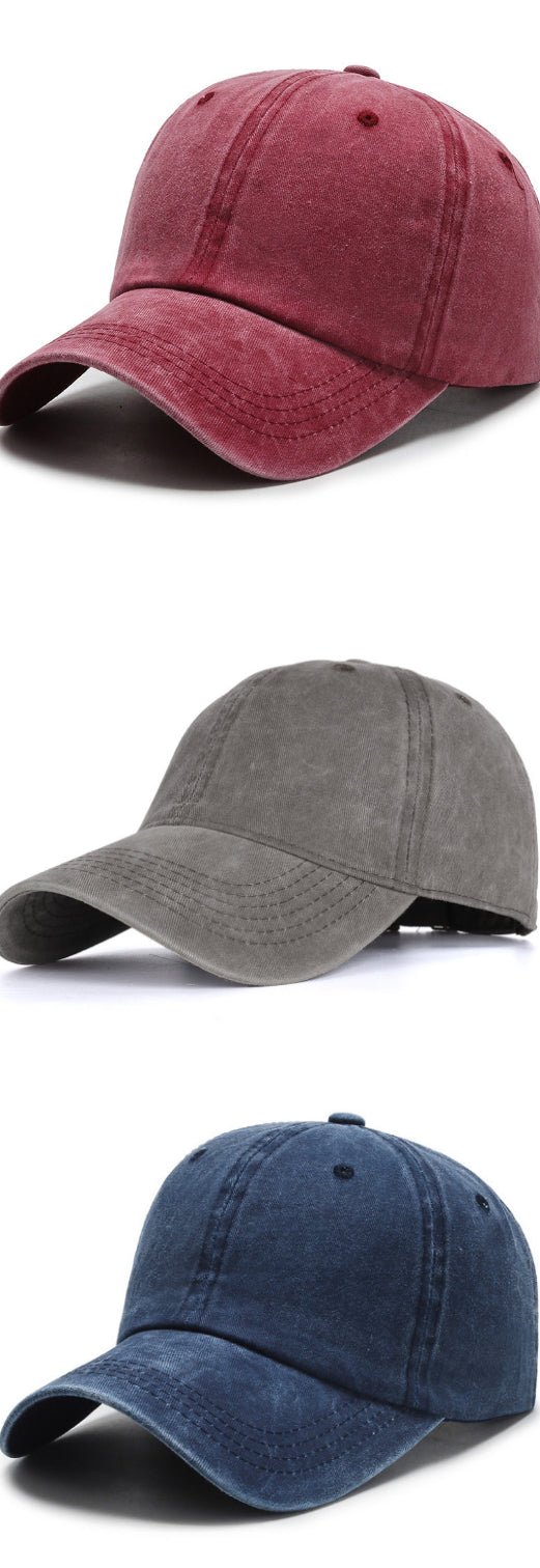 All-match Washable Solid Color Baseball Cap Casual Men | Luxury Home Accessories | Heulog Glow
