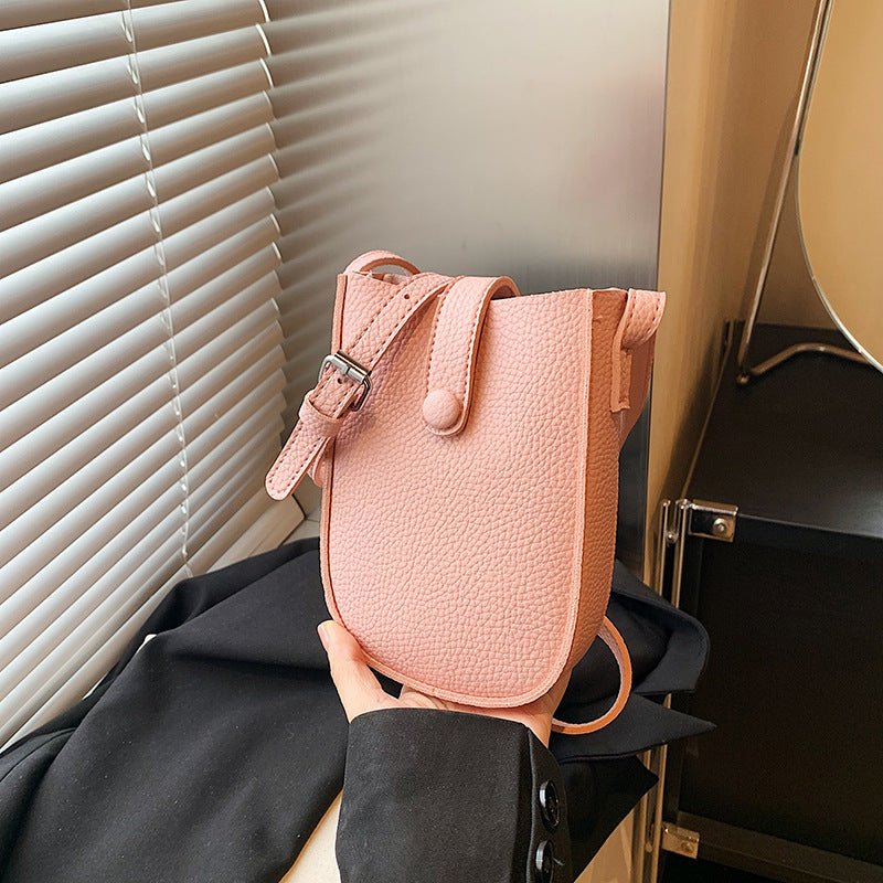 All-matching And Lightweight Soft Leather Mobile Phone Shoulder Messenger Bag | Luxury Home Accessories | Heulog Glow