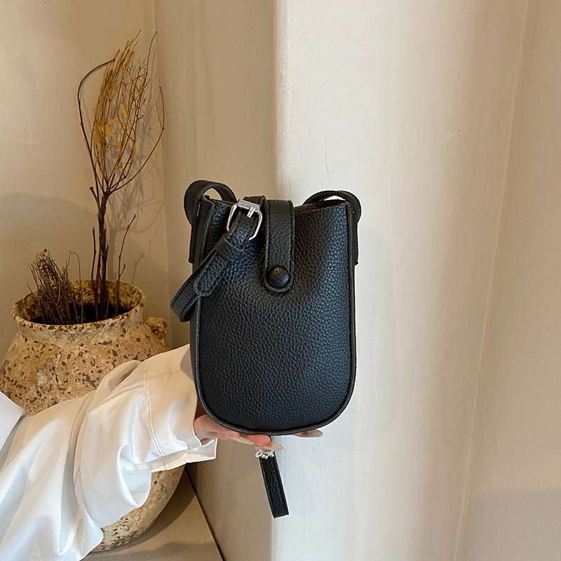 All-matching And Lightweight Soft Leather Mobile Phone Shoulder Messenger Bag | Luxury Home Accessories | Heulog Glow