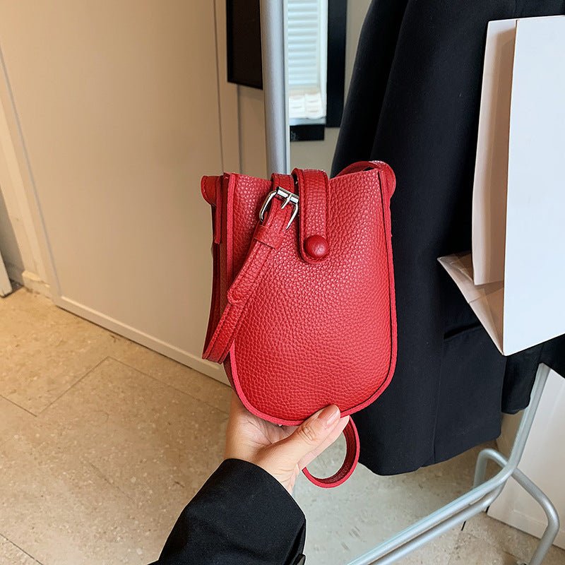 All-matching And Lightweight Soft Leather Mobile Phone Shoulder Messenger Bag | Luxury Home Accessories | Heulog Glow