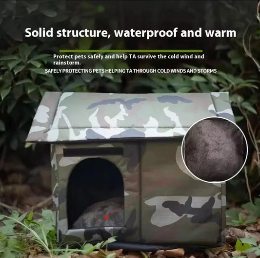 All Season Outdoor Cat Tent XL | Luxury Home Accessories | Heulog Glow