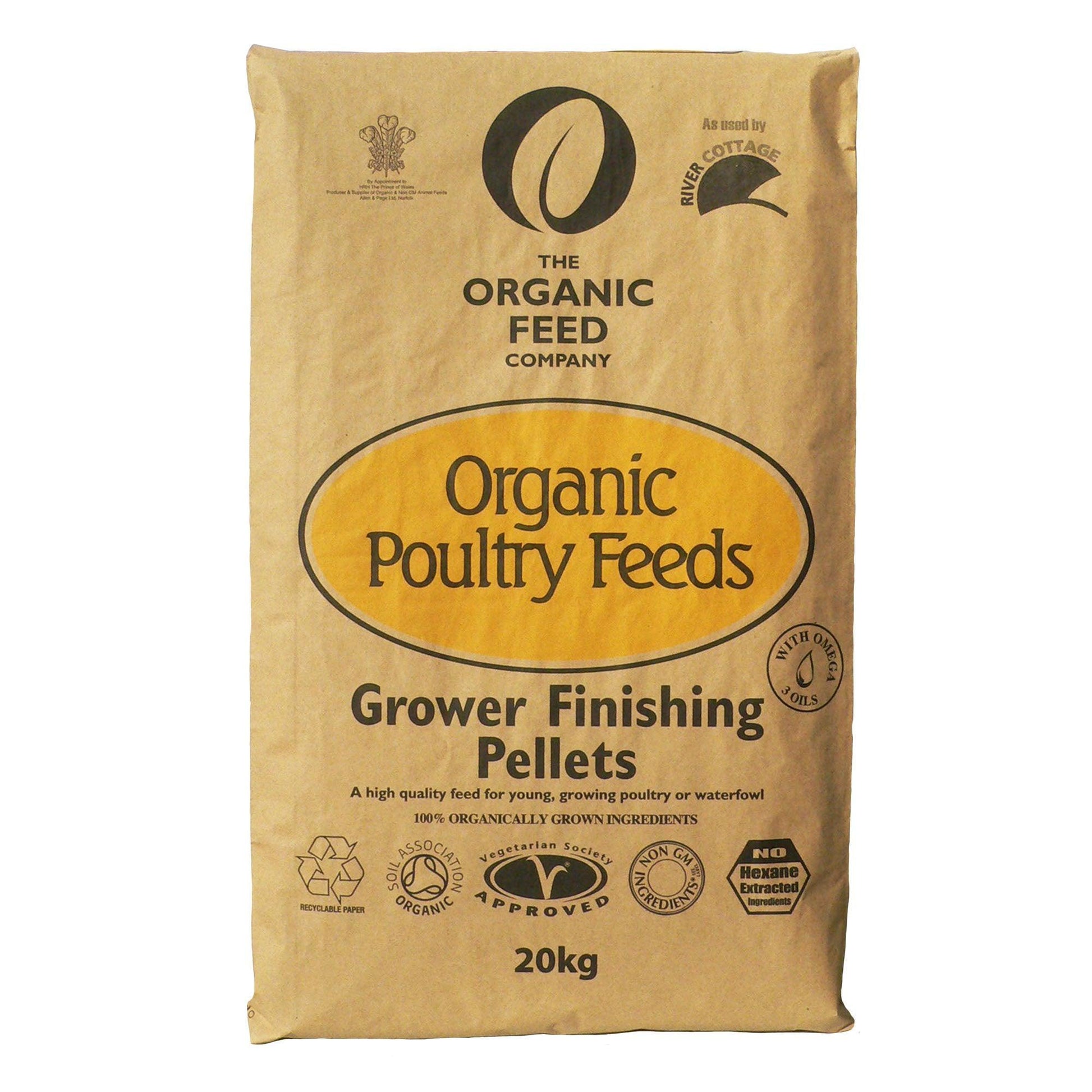 Allen & Page Organic Poultry Grow Finisher | Luxury Home Accessories | Heulog Glow