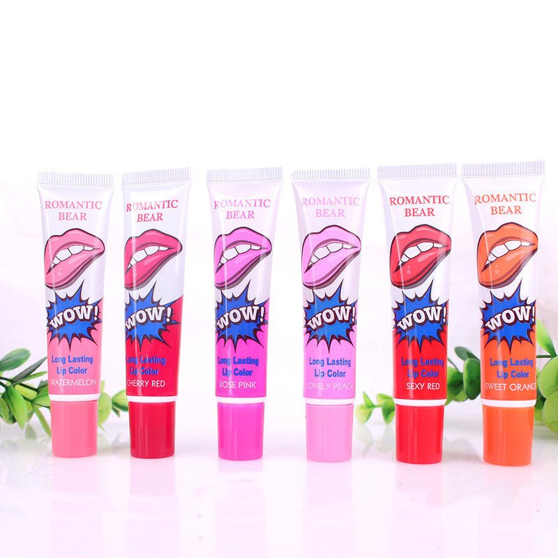 Amazing 6 Colors Peel Off Liquid Lipstick Waterproof Long Lasting Lip Gloss Mask Moisturizer Makeup Tear Pull Lip Lint Cosmetic | Luxury Home Accessories | Heulog Glow