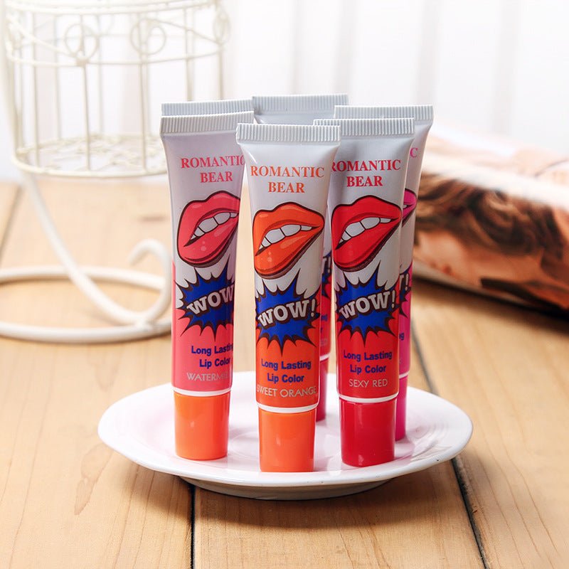 Amazing 6 Colors Peel Off Liquid Lipstick Waterproof Long Lasting Lip Gloss Mask Moisturizer Makeup Tear Pull Lip Lint Cosmetic | Luxury Home Accessories | Heulog Glow