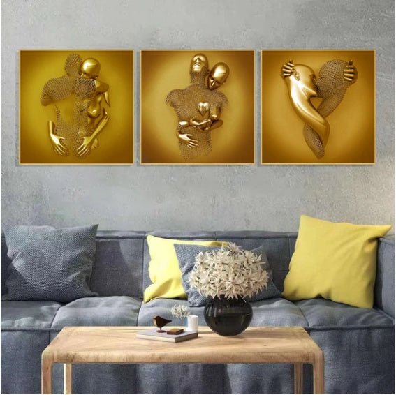 American Valentine Day Gift Wall Decoration Painting | Luxury Home Accessories | Heulog Glow