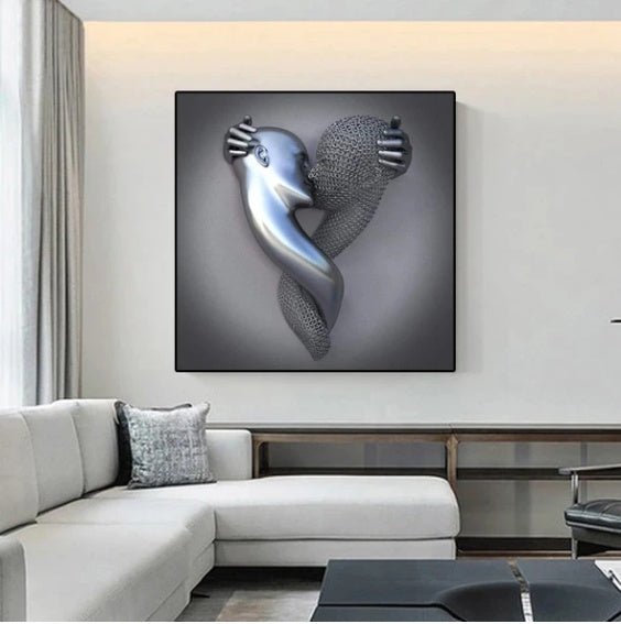 American Valentine Day Gift Wall Decoration Painting | Luxury Home Accessories | Heulog Glow