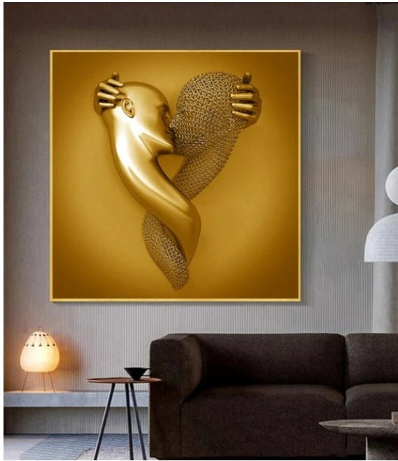 American Valentine Day Gift Wall Decoration Painting | Luxury Home Accessories | Heulog Glow