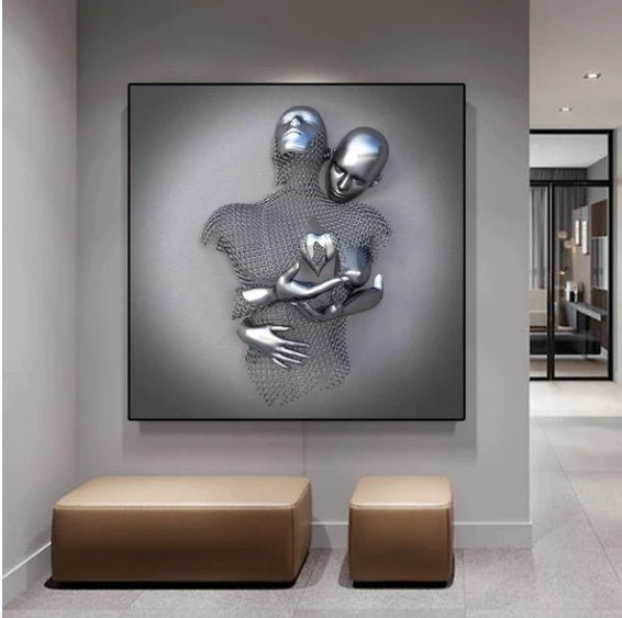American Valentine Day Gift Wall Decoration Painting | Luxury Home Accessories | Heulog Glow