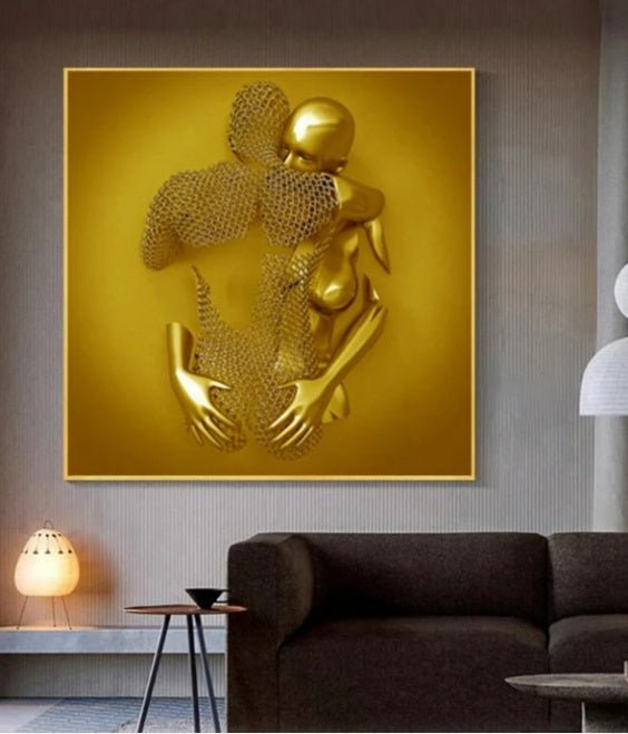 American Valentine Day Gift Wall Decoration Painting | Luxury Home Accessories | Heulog Glow