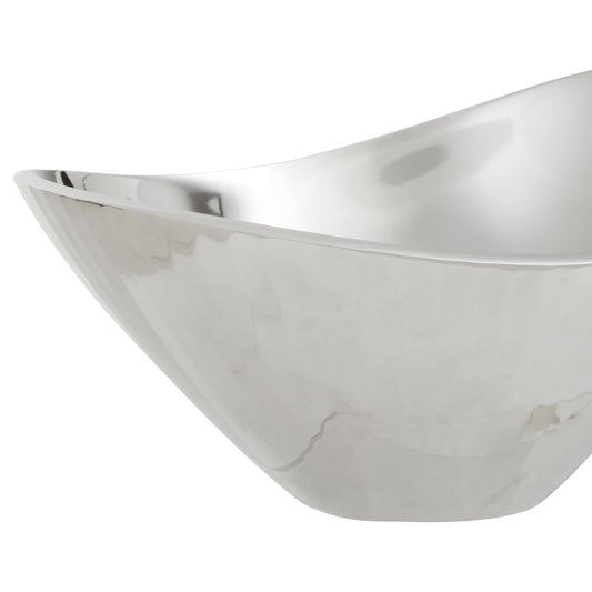 Amreli Silver Metal Bowl | Luxury Home Accessories | Heulog Glow