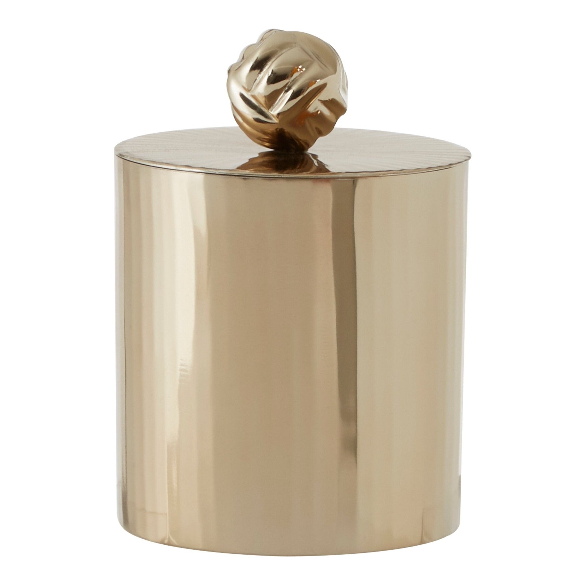 Amreli Vertical Textured Metallic Gold Finish Small Trinket Box | Luxury Home Accessories | Heulog Glow