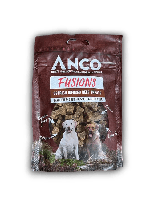 Anco Fusions Beef & Ostrich BULK DEAL 10x100g | Luxury Home Accessories | Heulog Glow