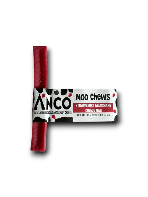 Anco Moo Chew Strawberry Milkshake Cheese Bar Large | Luxury Home Accessories | Heulog Glow