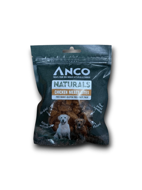Anco Naturals Chicken Meaty Bites BULK DEAL 12x100g | Luxury Home Accessories | Heulog Glow