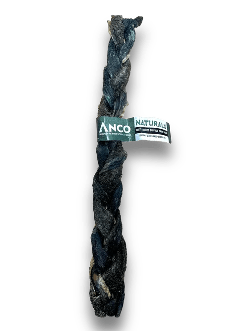 Anco Naturals Giant Smoked Buffalo Tripe Braid BULK DEAL x 20 | Luxury Home Accessories | Heulog Glow