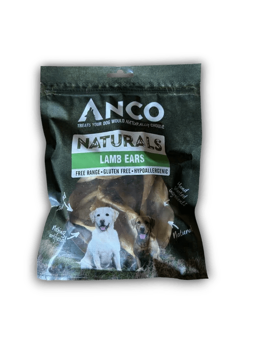 Anco Naturals Lamb Ears BULK DEAL 12x100g | Luxury Home Accessories | Heulog Glow