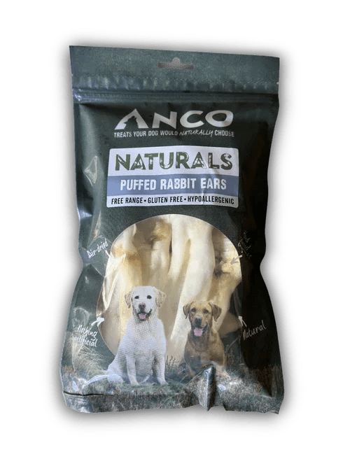 Anco Naturals Puffed Rabbit Ears BULK DEAL 12x100g | Luxury Home Accessories | Heulog Glow