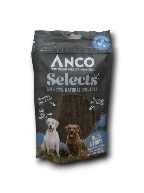 Anco Selects Duck Strips with Collagen BULK DEAL 10x85g | Luxury Home Accessories | Heulog Glow