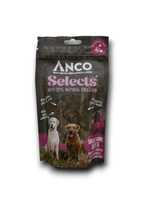 Anco Selects Wild Game Bites with Collagen BULK DEAL 10x85g | Luxury Home Accessories | Heulog Glow