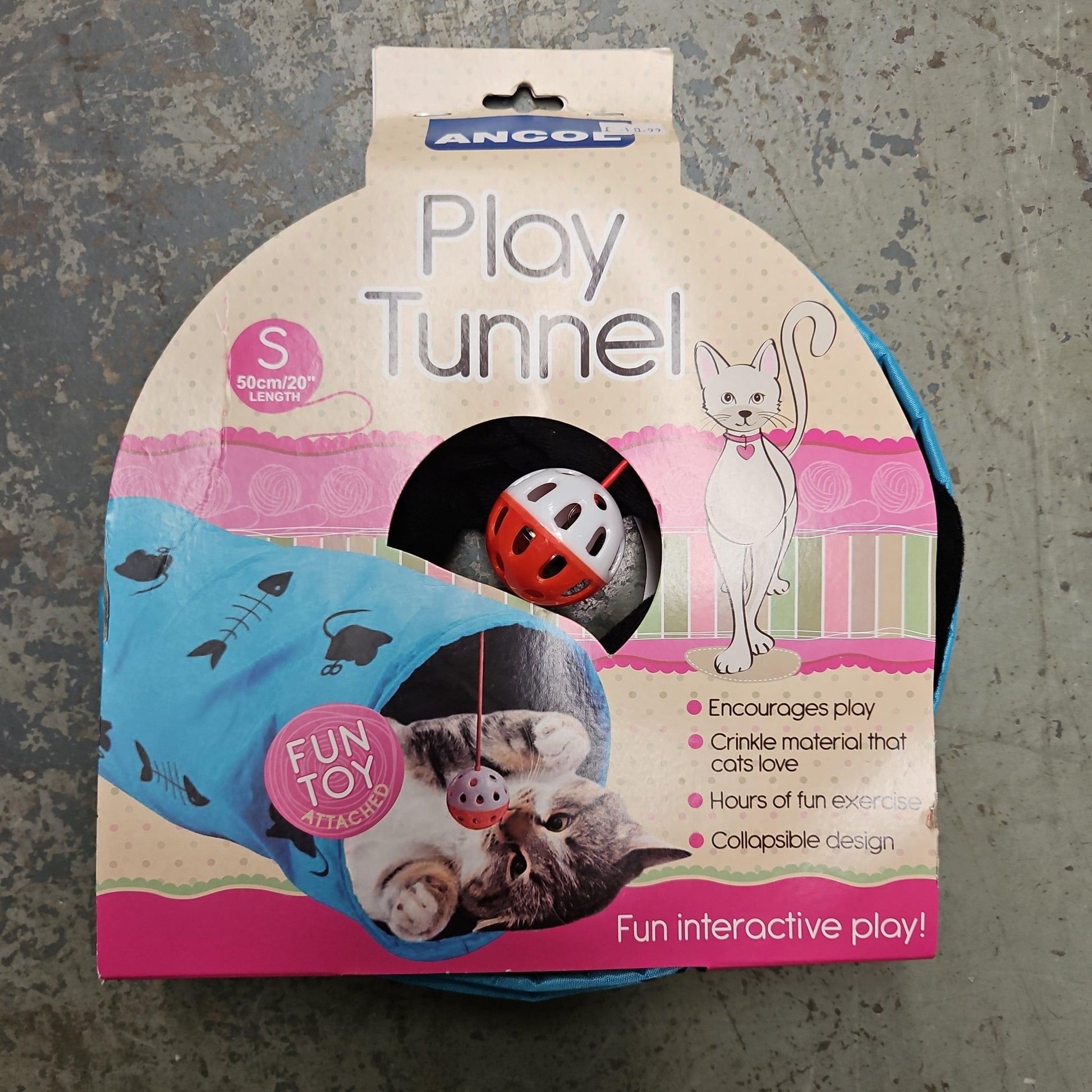 Ancol Cat Play Tunnel | Luxury Home Accessories | Heulog Glow