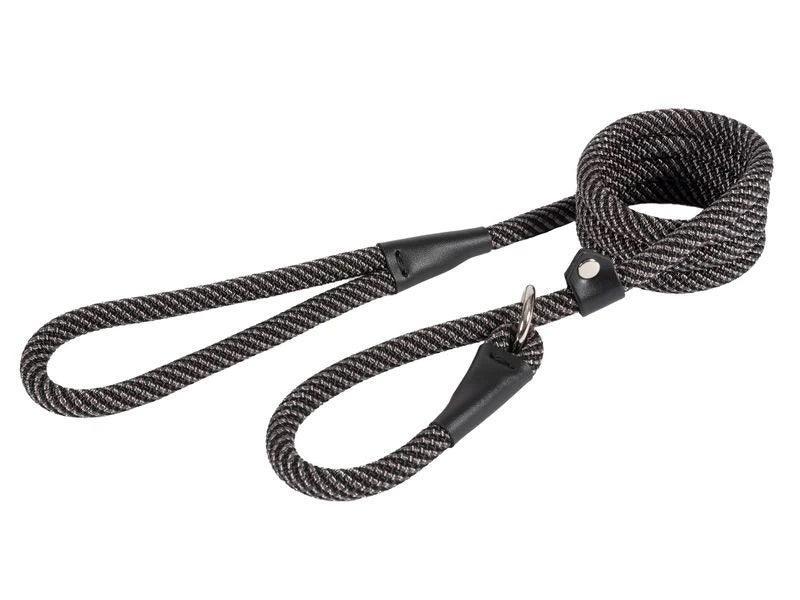 Ancol Extr Rope Slip Lead Blk/Gry12mm | Luxury Home Accessories | Heulog Glow