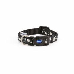 Ancol Fashion Collar & Lead Daisy Black | Luxury Home Accessories | Heulog Glow