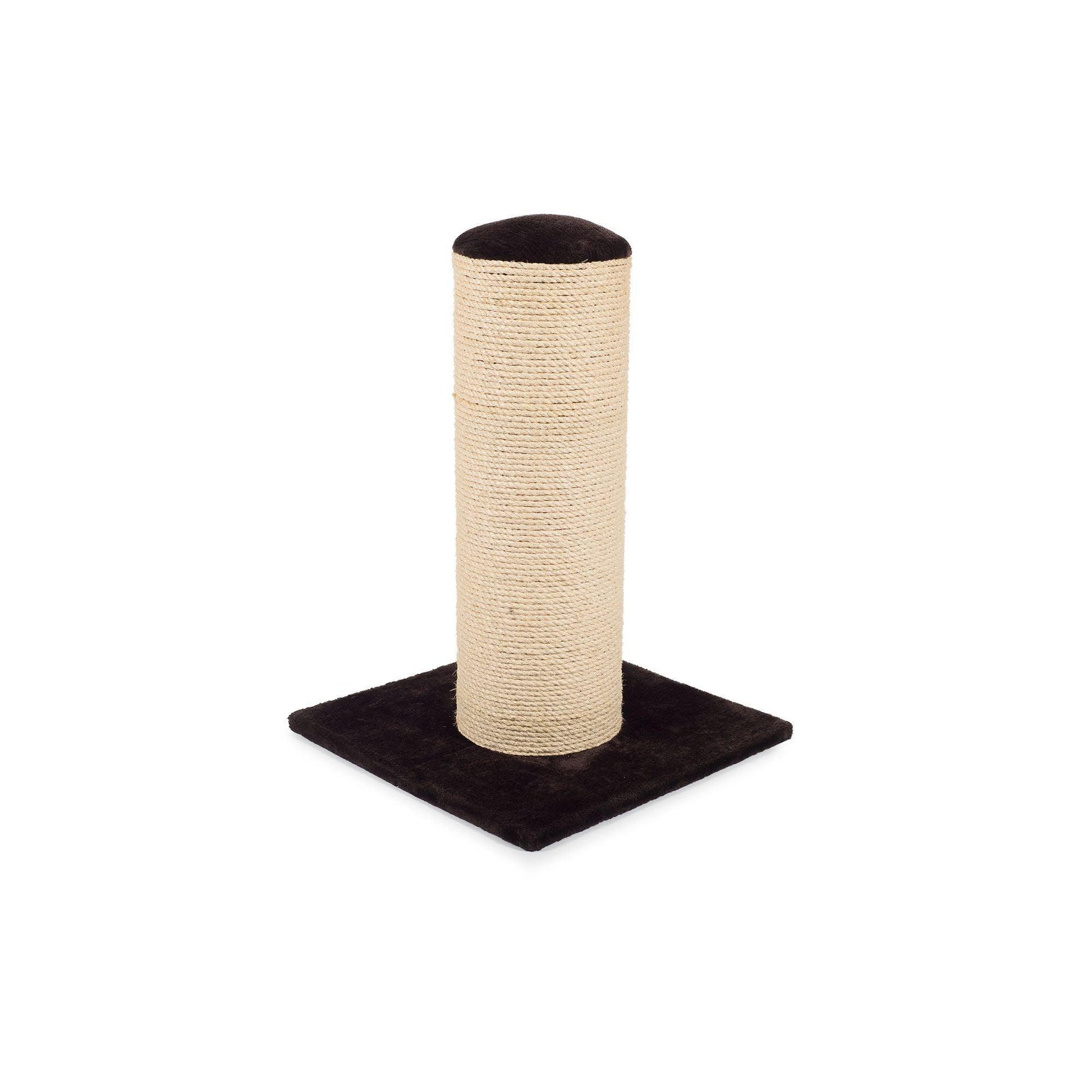 Ancol Fat Boy Cat Scratcher Choc/Cream | Luxury Home Accessories | Heulog Glow