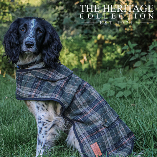 Ancol Heritage Collect Check Coat | Luxury Home Accessories | Heulog Glow