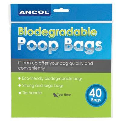 Ancol New Bio Degradable Bags 12x40 | Luxury Home Accessories | Heulog Glow