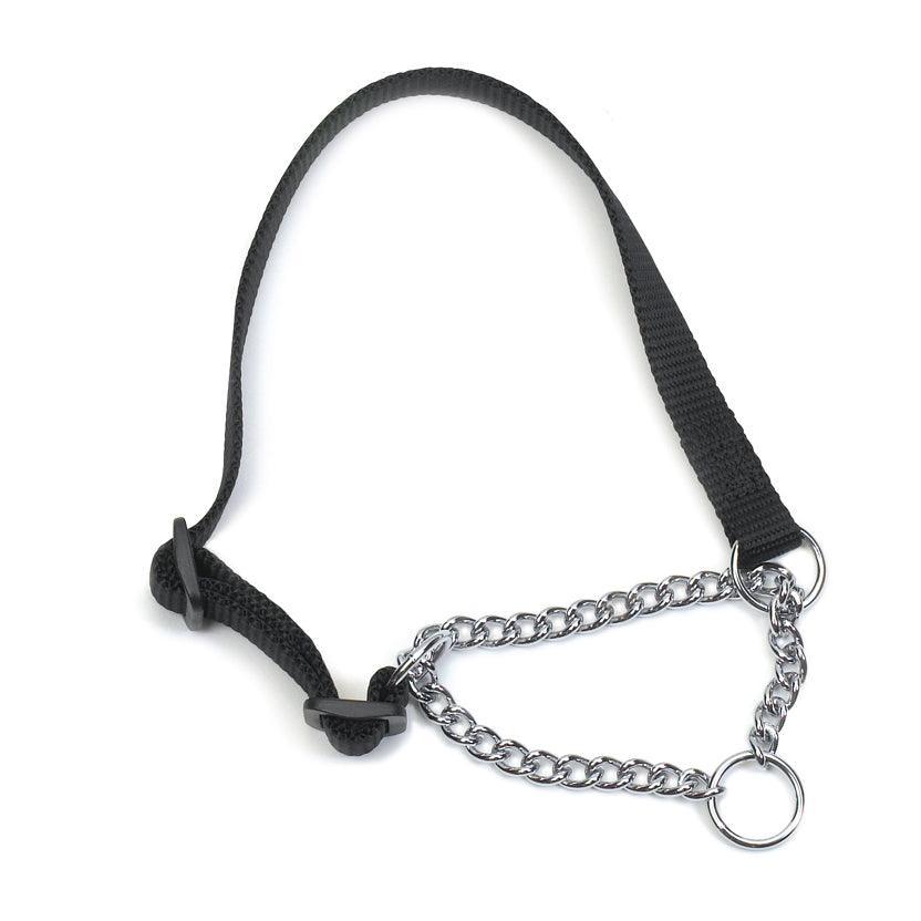 Ancol Nyl Chain Check Col Blck S1-2 | Luxury Home Accessories | Heulog Glow