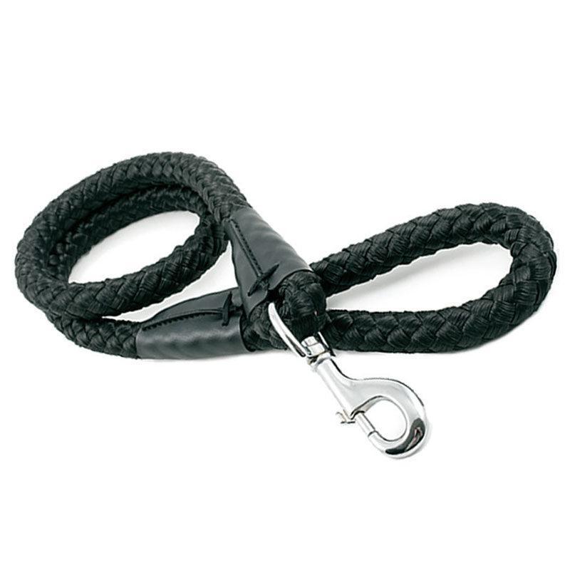 Ancol Nyl Sup Rope Lead Blck 20mm | Luxury Home Accessories | Heulog Glow