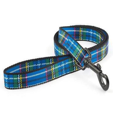 Ancol Nylon Tartan Lead Blue 19mmx1m | Luxury Home Accessories | Heulog Glow