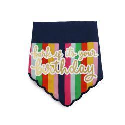Ancol Pawty Time Its My Birthday Bandana | Luxury Home Accessories | Heulog Glow
