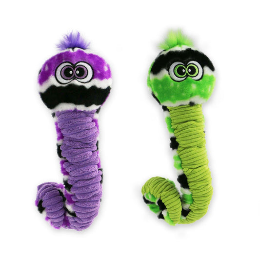 Ancol Playtime Curly Caterpillar x6 | Luxury Home Accessories | Heulog Glow