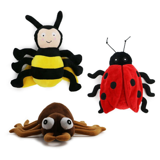 Ancol Playtime Little Bugs x3 | Luxury Home Accessories | Heulog Glow