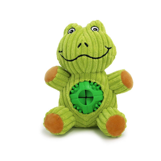 Ancol Playtime Treat Ball Belly Frog | Luxury Home Accessories | Heulog Glow