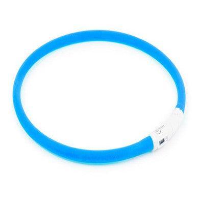 Ancol Rechargeable Flashing Band Blue 58cm | Luxury Home Accessories | Heulog Glow