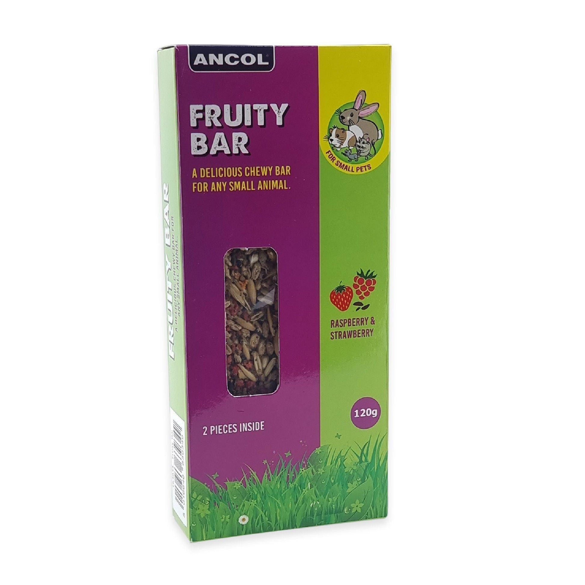 Ancol S Animal Fruity Bar 6x120g | Luxury Home Accessories | Heulog Glow