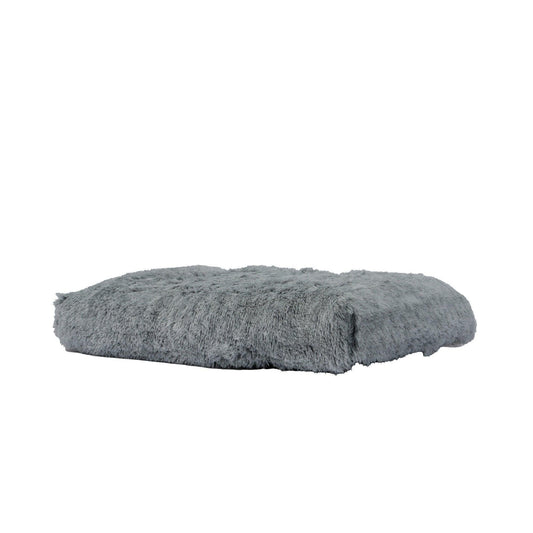 Ancol Sleepy Paws Super Soft Plush Mattress Slate Grey 75cm x 60cm | Luxury Home Accessories | Heulog Glow