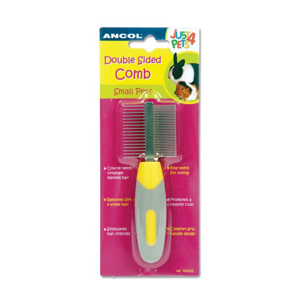 Ancol Small Animal Double Sided Comb | Luxury Home Accessories | Heulog Glow