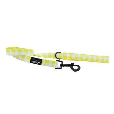 Ancol Soho Yellow Check Patterned Lead | Luxury Home Accessories | Heulog Glow