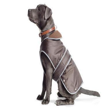 Ancol Stormguard Dog Coat Chest Protector Choc Small | Luxury Home Accessories | Heulog Glow