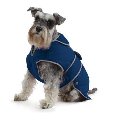 Ancol Stormguard Dog Coat Chest Protector Navy Small | Luxury Home Accessories | Heulog Glow