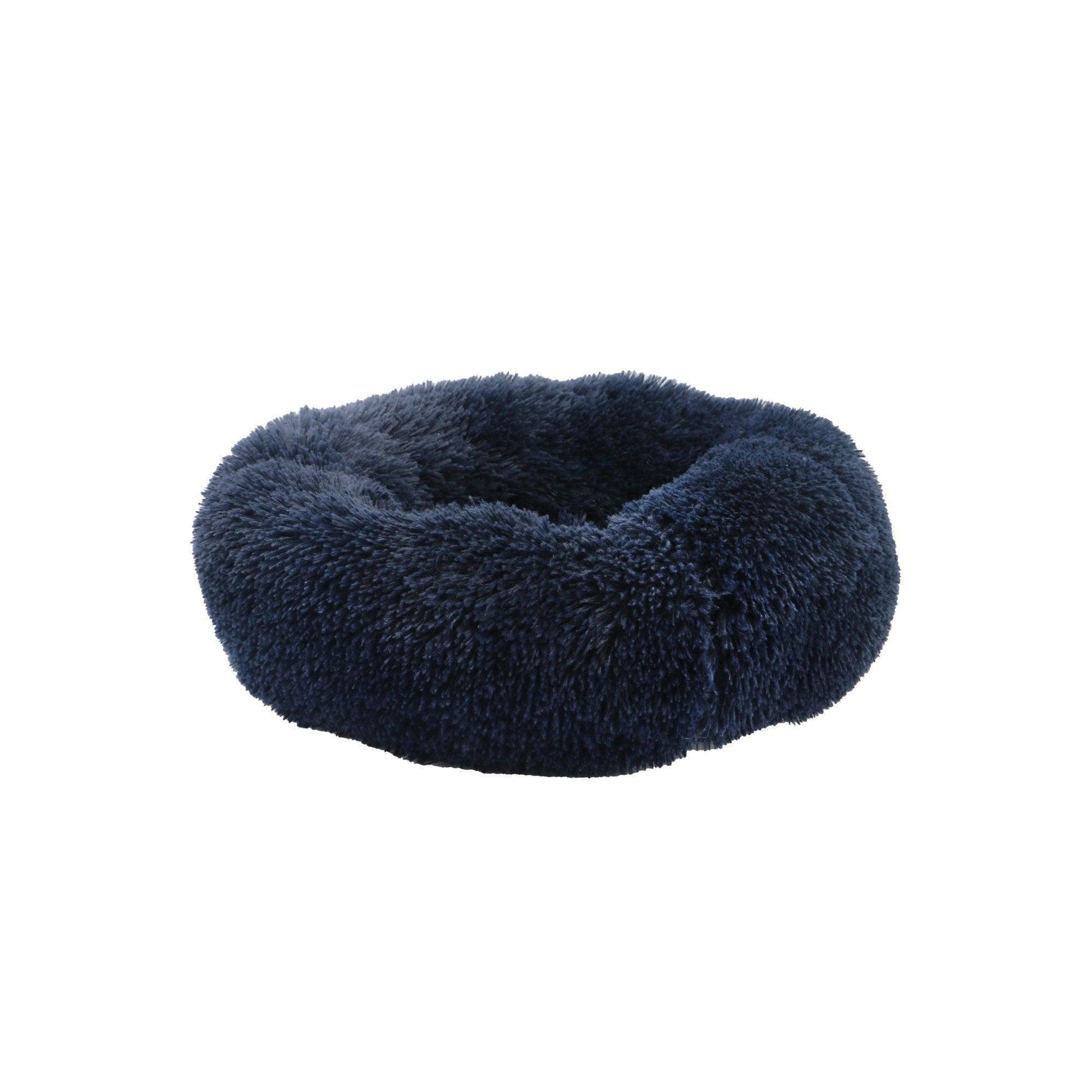 Ancol Sup Plush Donut Bd Navy Sml | Luxury Home Accessories | Heulog Glow