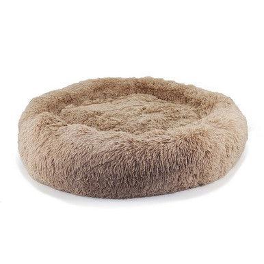 Ancol Super Plush Donut Bed 50cm Oatmeal | Luxury Home Accessories | Heulog Glow
