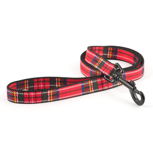 Ancol Tartan Lead Red 1mx19mm 1-9 | Luxury Home Accessories | Heulog Glow
