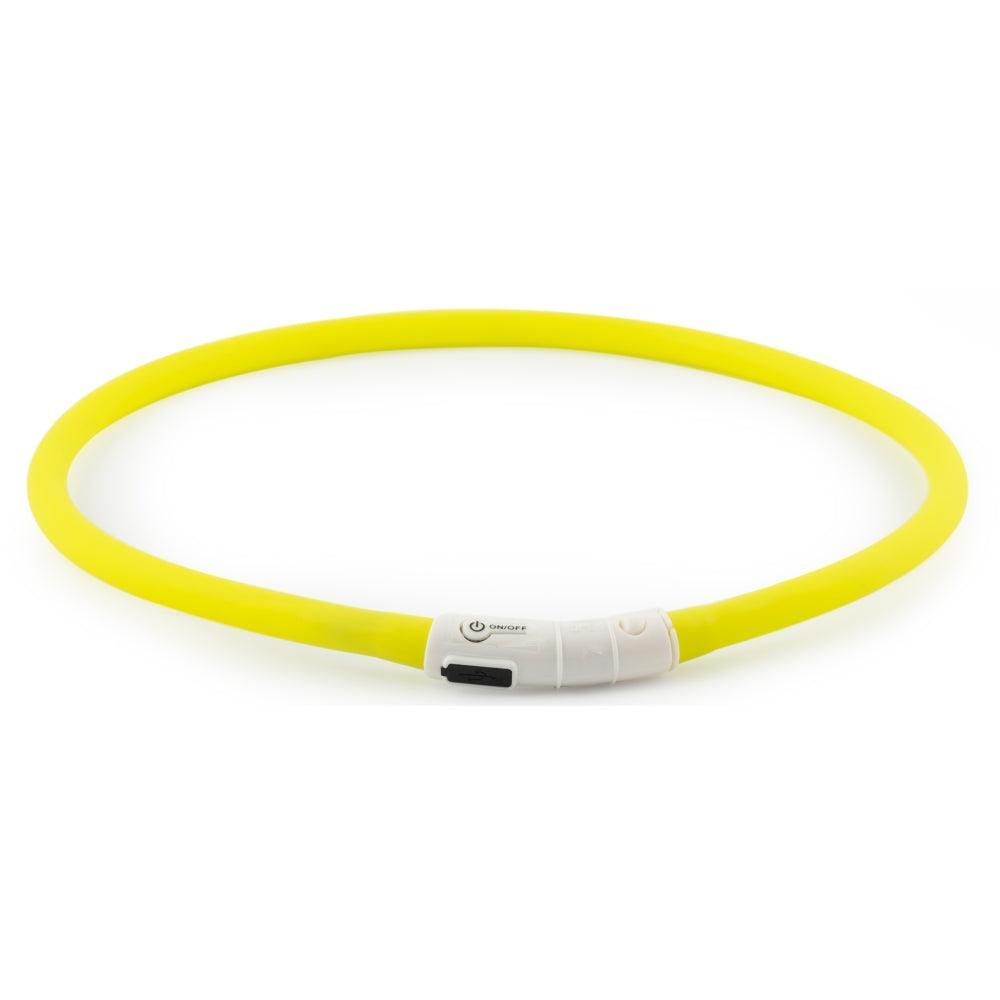 Ancol USB Flashing Band Yellow | Luxury Home Accessories | Heulog Glow
